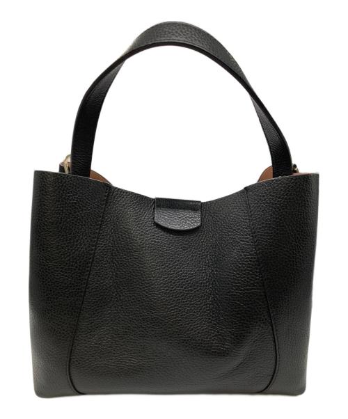 ANAYI（アナイ）ANAYI (アナイ) 2WAYレザーショルダーバッグ ブラックの古着・服飾アイテム