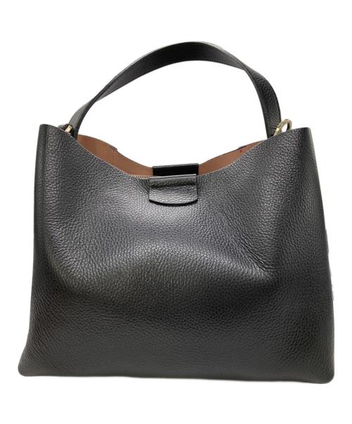 ANAYI（アナイ）ANAYI (アナイ) 2WAYレザーショルダーバッグ ブラックの古着・服飾アイテム