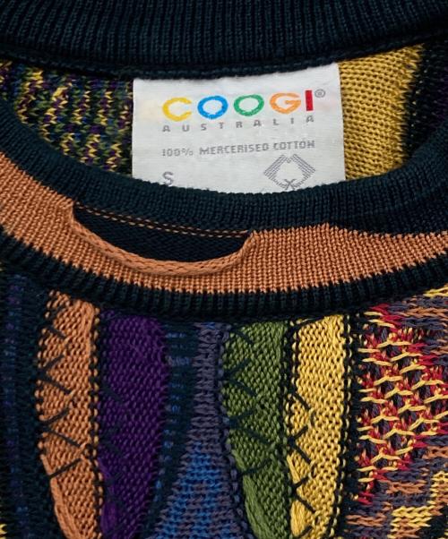 Coogi（クージー）Coogi (クージー) 3Dニット マルチカラー サイズ:Sの古着・服飾アイテム