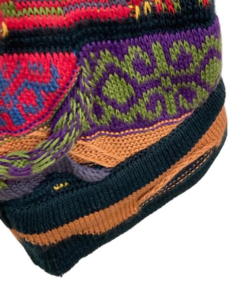 Coogi（クージー）Coogi (クージー) 3Dニット マルチカラー サイズ:Sの古着・服飾アイテム