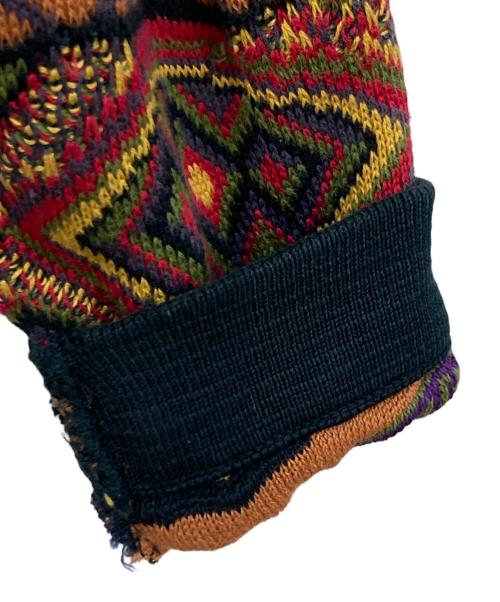 Coogi（クージー）Coogi (クージー) 3Dニット マルチカラー サイズ:Sの古着・服飾アイテム