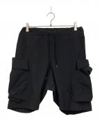CIVILIZEDシヴィライズド）の古着「Military Short Pants」｜ブラック