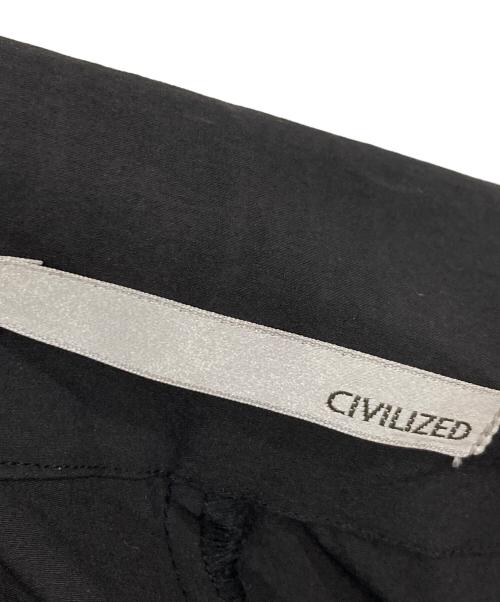 CIVILIZED（シヴィライズド）CIVILIZED (シヴィライズド) Military Short Pants ブラック サイズ:2の古着・服飾アイテム