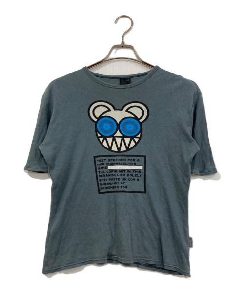 WASTE（ウェイスト）WASTE (ウェイスト) KID A TEST Tシャツ グレー サイズ:sの古着・服飾アイテム