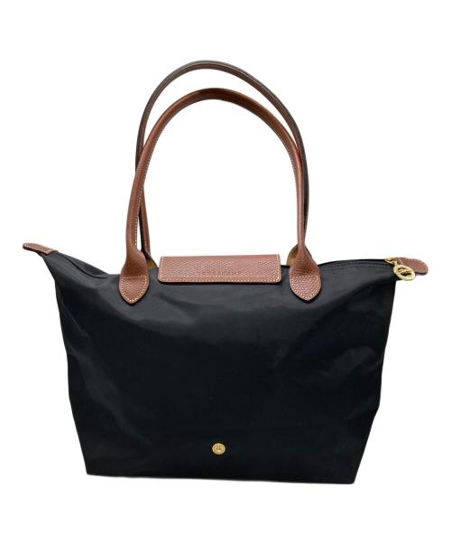 LONGCHAMP（ロンシャン）LONGCHAMP (ロンシャン) 折り畳みトートバッグ ブラックの古着・服飾アイテム