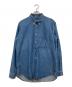BALENCIAGA（バレンシアガ）の古着「バックロゴボタンダウンデニムシャツ」｜インディゴ