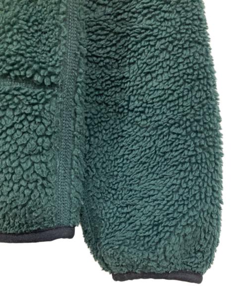 Patagonia（パタゴニア）Patagonia (パタゴニア) レトロXフリースジャケット グリーン×パープル サイズ:Sの古着・服飾アイテム