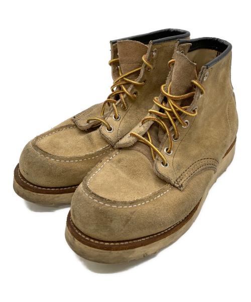 RED WING（レッドウィング）RED WING (レッドウィング) 6インチ クラシックモックブーツ ベージュ サイズ:7 1/2Eの古着・服飾アイテム