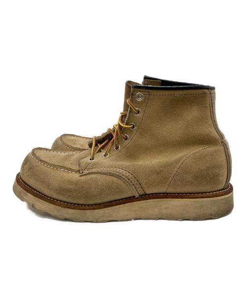 RED WING（レッドウィング）RED WING (レッドウィング) 6インチ クラシックモックブーツ ベージュ サイズ:7 1/2Eの古着・服飾アイテム