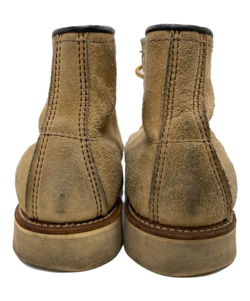 RED WING（レッドウィング）RED WING (レッドウィング) 6インチ クラシックモックブーツ ベージュ サイズ:7 1/2Eの古着・服飾アイテム