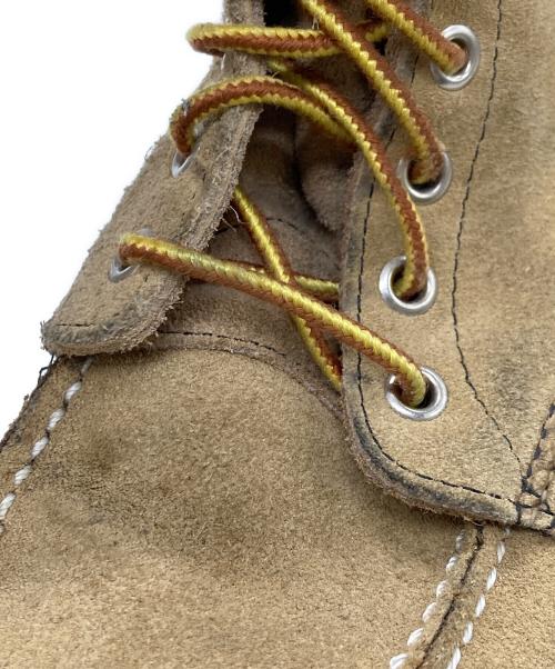 RED WING（レッドウィング）RED WING (レッドウィング) 6インチ クラシックモックブーツ ベージュ サイズ:7 1/2Eの古着・服飾アイテム