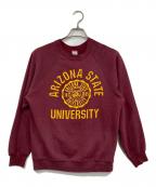 DESERT SPORTSWEARデザートスポーツウェア）の古着「ヴィンテージスウェット」｜ワインレッド