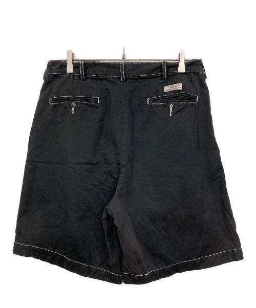 POLO RALPH LAUREN（ポロ・ラルフローレン）POLO RALPH LAUREN (ポロ・ラルフローレン) 2タックチノハーフパンツ ブラック サイズ:SIZE 34の古着・服飾アイテム