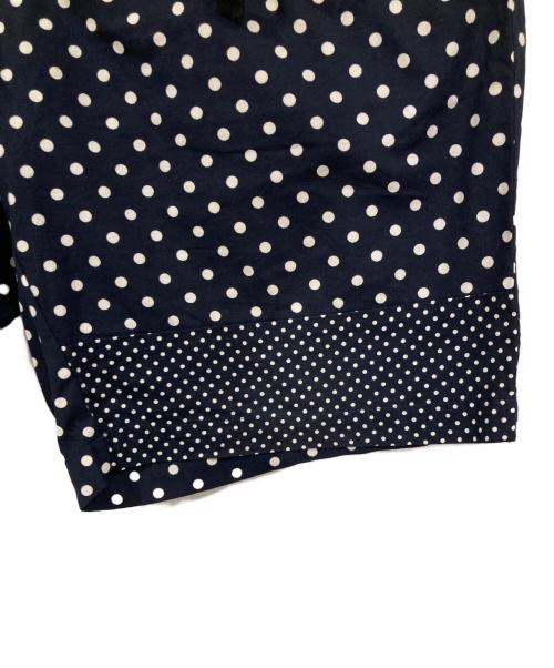 Engineered Garments（エンジニアドガーメンツ）Engineered Garments (エンジニアードガーメンツ) Ghurka Short Big Polka Dot Broadcloth ネイビー サイズ:Ⅿの古着・服飾アイテム