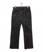LEVI'Sリーバイス）の古着「90's後染めデニムパンツ」｜ブラック