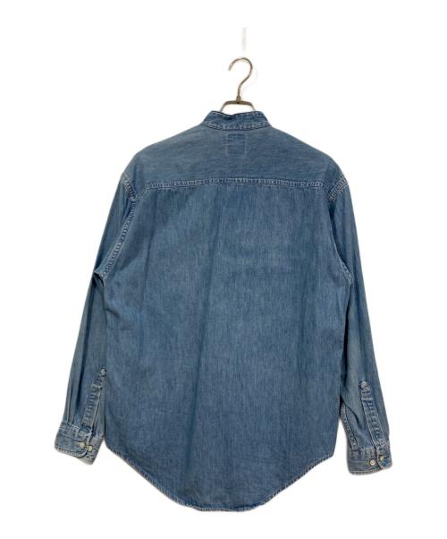 OLD GAP（オールドギャップ）OLD GAP (オールドギャップ) バンドカラーデニムシャツ インディゴ サイズ:Ⅿの古着・服飾アイテム