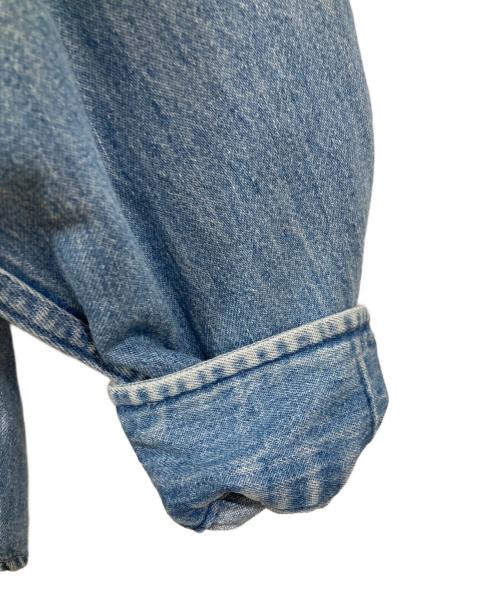OLD GAP（オールドギャップ）OLD GAP (オールドギャップ) バンドカラーデニムシャツ インディゴ サイズ:Ⅿの古着・服飾アイテム