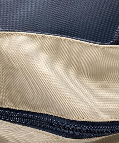 Herve Chapelier（エルベシャプリエ）Herve Chapelier (エルベシャプリエ) ナイロン舟型ショルダーML ブラック×ベージュの古着・服飾アイテム