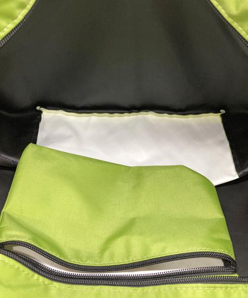 Herve Chapelier（エルベシャプリエ）Herve Chapelier (エルベシャプリエ) ナイロン舟型ショルダーL ネイビー×グリーンの古着・服飾アイテム