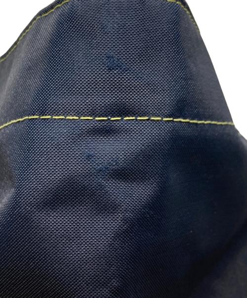 Herve Chapelier（エルベシャプリエ）Herve Chapelier (エルベシャプリエ) ナイロン舟型ショルダーL ネイビー×グリーンの古着・服飾アイテム