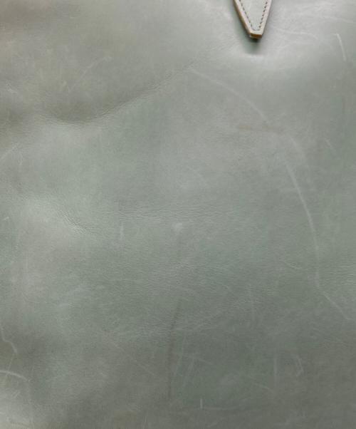 PORTER（ポーター）PORTER (ポーター) レザートートバッグ グリーンの古着・服飾アイテム