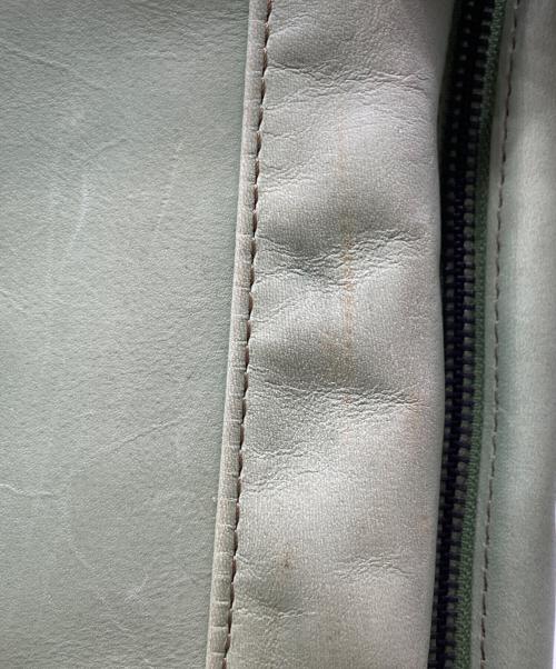 PORTER（ポーター）PORTER (ポーター) レザートートバッグ グリーンの古着・服飾アイテム