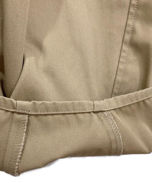 Noble（ノーブル）Noble (ノーブル) カーブシルエットパンツ ベージュ サイズ:36の古着・服飾アイテム