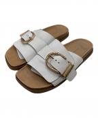 Molliniモリーニ）の古着「ABEELA-LEATHER サンダル」｜ホワイト