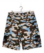 BoTTボット）の古着「Mesh Pocket Cargo Short」｜ブルー×ベージュ