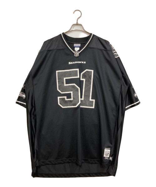 REEBOK（リーボック）REEBOK (リーボック) ゲームシャツ ブラック サイズ:2XLの古着・服飾アイテム