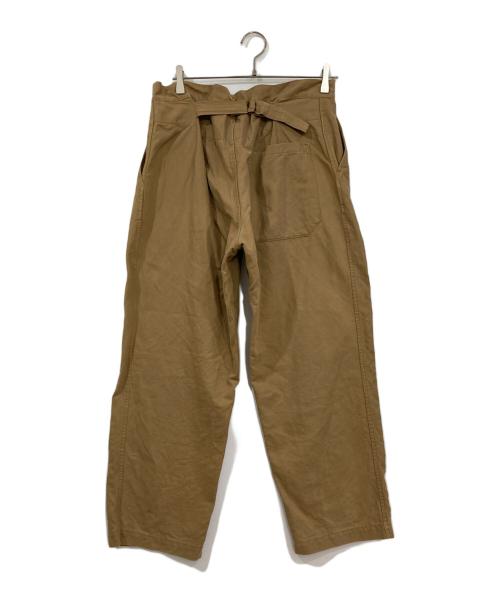 COMOLI（コモリ）COMOLI (コモリ) コットンリネンオーバーパンツ ベージュ サイズ:2の古着・服飾アイテム