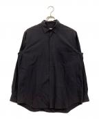 COMOLIコモリ）の古着「コモリシャツ」｜ネイビー