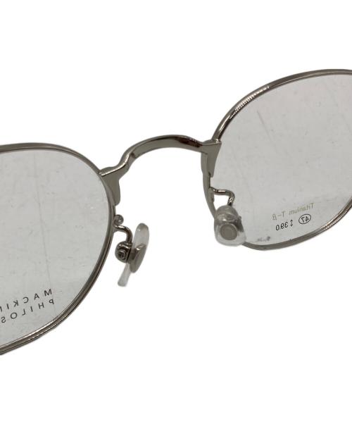 MACKINTOSH PHILOSOPHY（マッキントッシュ フィロソフィー）MACKINTOSH PHILOSOPHY (マッキントッシュ フィロソフィー) 眼鏡 グレー サイズ:47□22-143の古着・服飾アイテム
