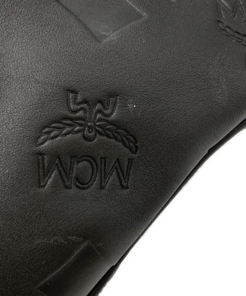 MCM（エムシーエム）MCM (エムシーエム) Fursten ベルトバッグ - マキシモノグラムレザー ブラックの古着・服飾アイテム