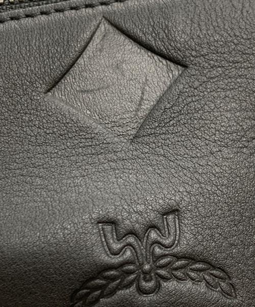 MCM（エムシーエム）MCM (エムシーエム) Fursten ベルトバッグ - マキシモノグラムレザー ブラックの古着・服飾アイテム