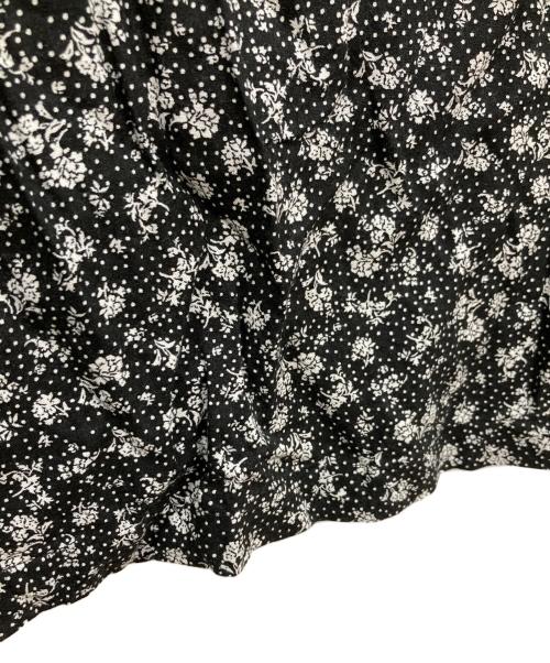 SLOBE IENA（スローブ イエナ）SLOBE IENA (スローブ イエナ) リネンレーヨンプリントオールインワン ブラック サイズ:FREEの古着・服飾アイテム