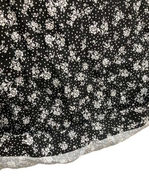 SLOBE IENA（スローブ イエナ）SLOBE IENA (スローブ イエナ) リネンレーヨンプリントオールインワン ブラック サイズ:FREEの古着・服飾アイテム