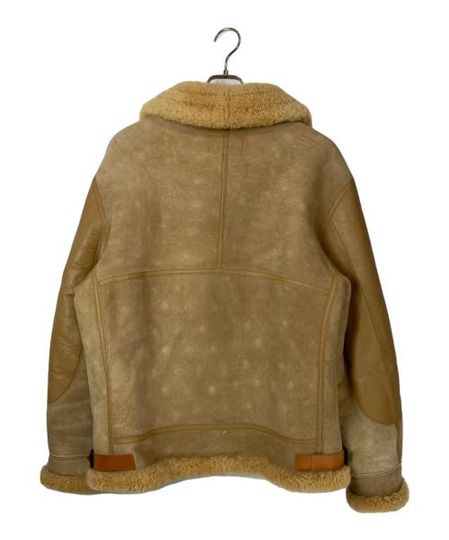 AVIREX（アヴィレックス）AVIREX (アヴィレックス) B-3ムートンフライトジャケット ベージュ サイズ:40の古着・服飾アイテム