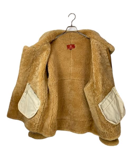 AVIREX（アヴィレックス）AVIREX (アヴィレックス) B-3ムートンフライトジャケット ベージュ サイズ:40の古着・服飾アイテム