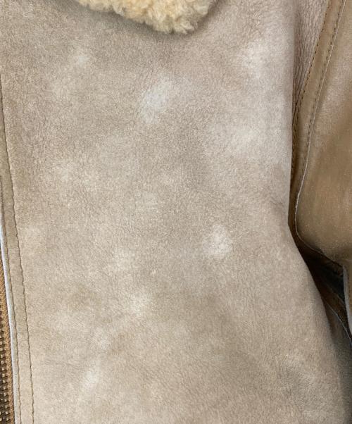 AVIREX（アヴィレックス）AVIREX (アヴィレックス) B-3ムートンフライトジャケット ベージュ サイズ:40の古着・服飾アイテム