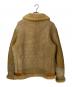 AVIREX (アヴィレックス) B-3ムートンフライトジャケット ベージュ サイズ:40：18000円
