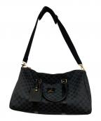 JORDANジョーダン）の古着「MONOGRAM DUFFLE BAG BLACK/モノグラム ダッフル バッグ」｜ブラック