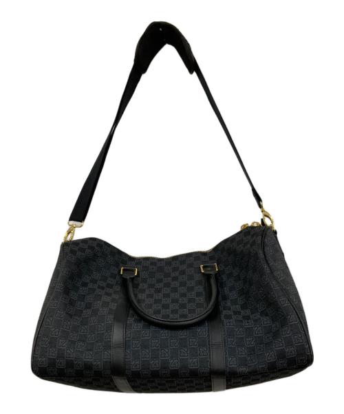 JORDAN（ジョーダン）JORDAN (ジョーダン) MONOGRAM DUFFLE BAG BLACK/モノグラム ダッフル バッグ ブラックの古着・服飾アイテム