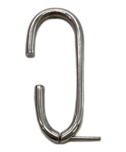 MARIA BLACK（マリアブラック）MARIA BLACK (マリアブラック) OVALピアス シルバーの古着・服飾アイテム