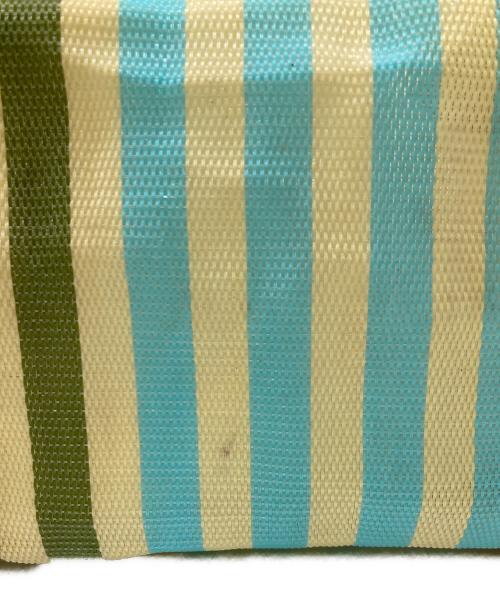 MARNI（マルニ）MARNI (マルニ) フラワーカフェトートバッグ/MARKET STRIPE BAG マルチカラーの古着・服飾アイテム