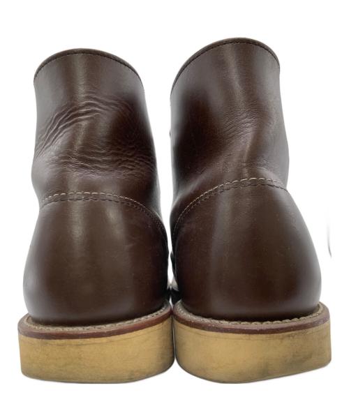 RED WING（レッドウィング）RED WING (レッドウィング) 6inch Classic Work 6 Round Toe ブラウン サイズ:9Dの古着・服飾アイテム