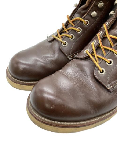 RED WING（レッドウィング）RED WING (レッドウィング) 6inch Classic Work 6 Round Toe ブラウン サイズ:9Dの古着・服飾アイテム