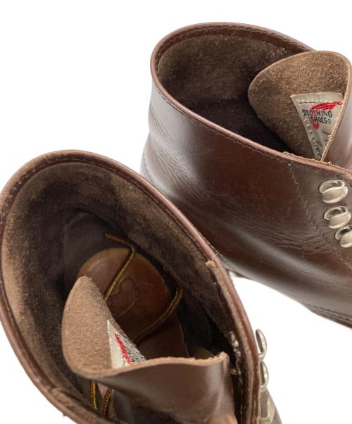 RED WING（レッドウィング）RED WING (レッドウィング) 6inch Classic Work 6 Round Toe ブラウン サイズ:9Dの古着・服飾アイテム