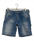 Ron Hermanロンハーマン）の古着「スウェットデニム ハーフパンツ」｜インディゴ