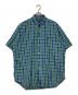 POLO RALPH LAUREN（ポロ・ラルフローレン）の古着「BDチェック半袖シャツ」｜グリーン×ブルー